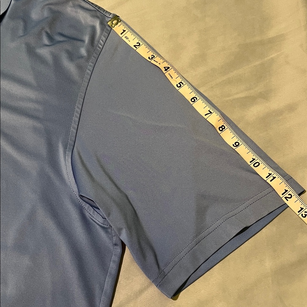 Peter Millar Sky Blue Summer Comfort Polo Shirt Men’s Size XL - Picture 5 of 10